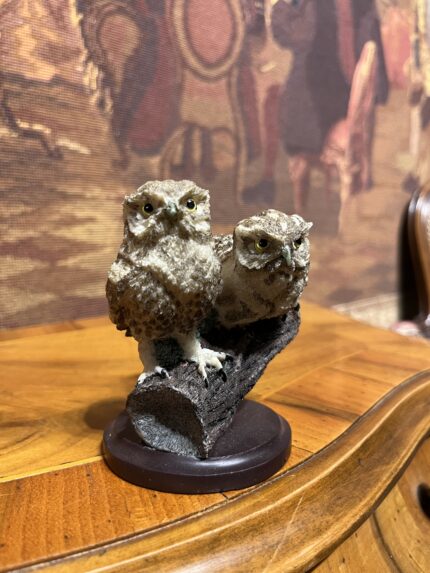 Eaglemoss Steinkauz Baykuş Figürü – El Boyaması Koleksiyon Biblo 9x9 cm