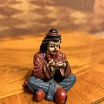 Gilde Clowns Koleksiyonluk Palyaço Biblo – El Boyama Dekoratif Figür (5x5 cm)