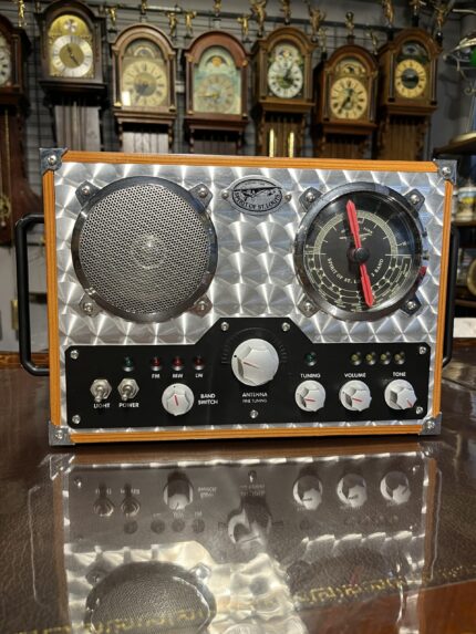 Spirit of St. Louis Tasarım Vintage Radyo – 3 Band Field Radio 21x38 cm