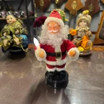 Animasyonlu Noel Baba Figürü